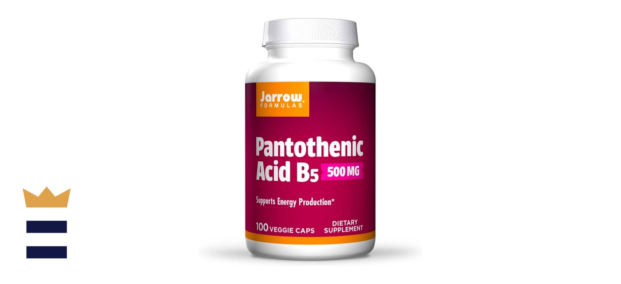 Jarrow Formulas Pantothenic Acid B5 500 Milligrams