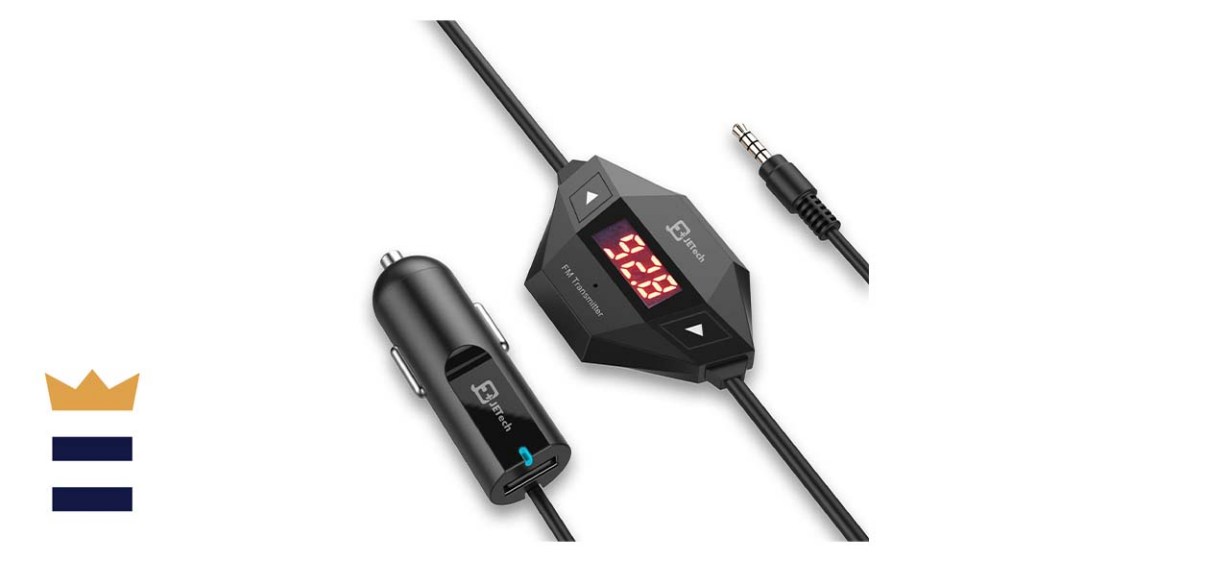 Jetech Wireless FM Transmitter Radio Car Kit