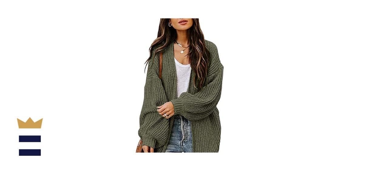 Jollycode Chunky Knit Cardigan 
