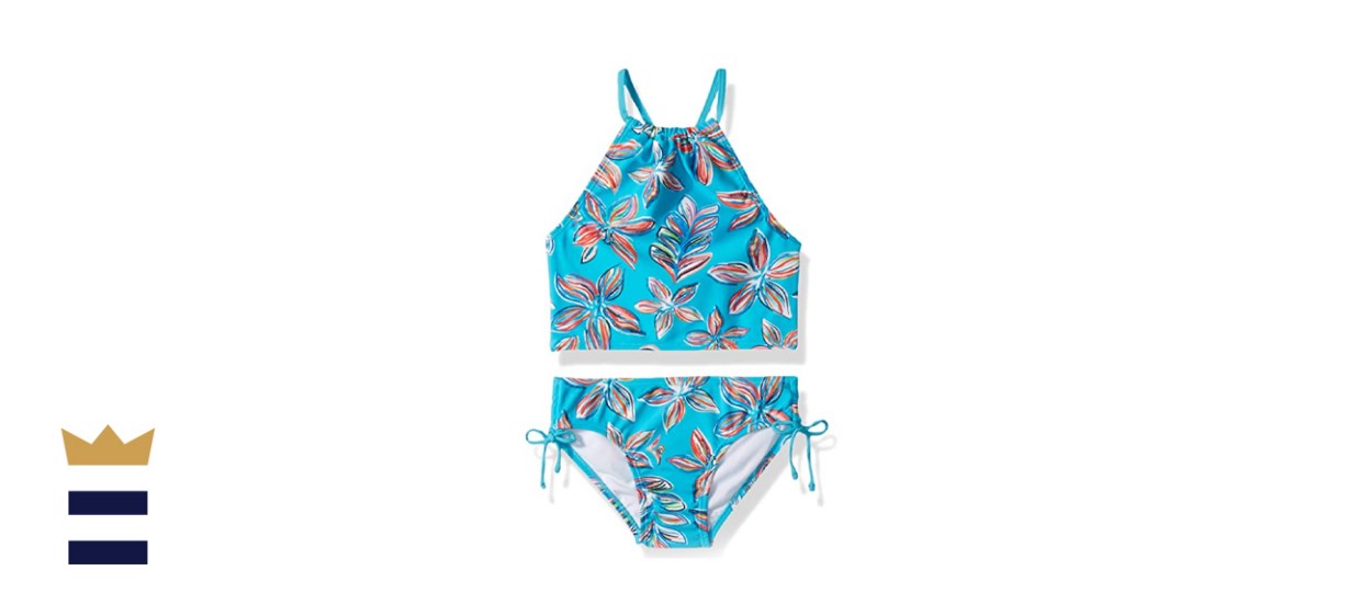 Kanu Surf Girls’ Sport Halter Tankini Two-Piece Swimsuit