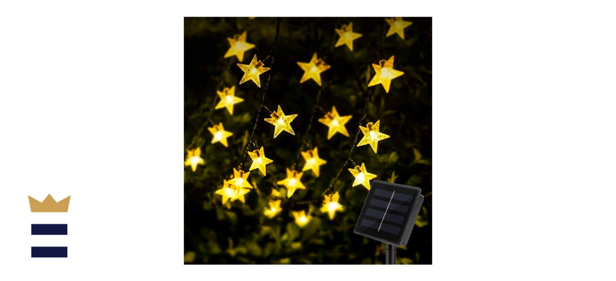 KeShi Star Solar Powered String Lights