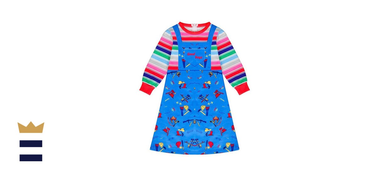 JAIJAIMIN Kid Girls Boys Chucky Cosplay Costume