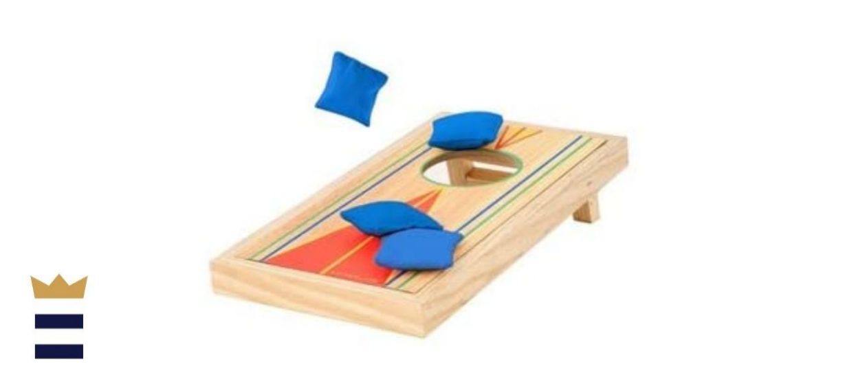 Kikkerland Desktop Cornhold Bean Bag Game