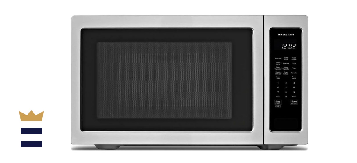 KitchenAid Countertop Microwave in Stainless Steel