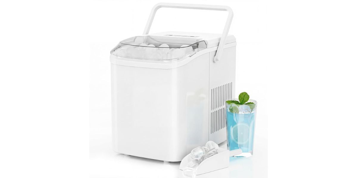 KMFurnila Countertop Ice Maker