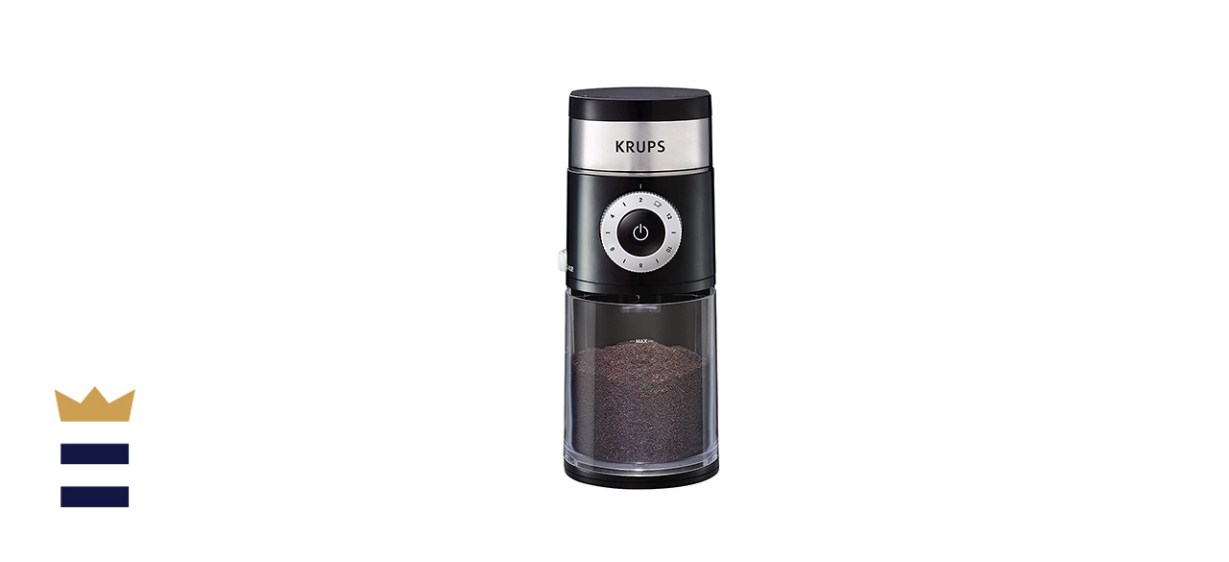 KRUPS Precision Flat Burr Coffee Grinder
