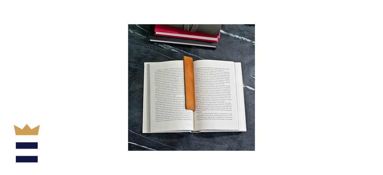 Personalized Premium Leather Bookmark