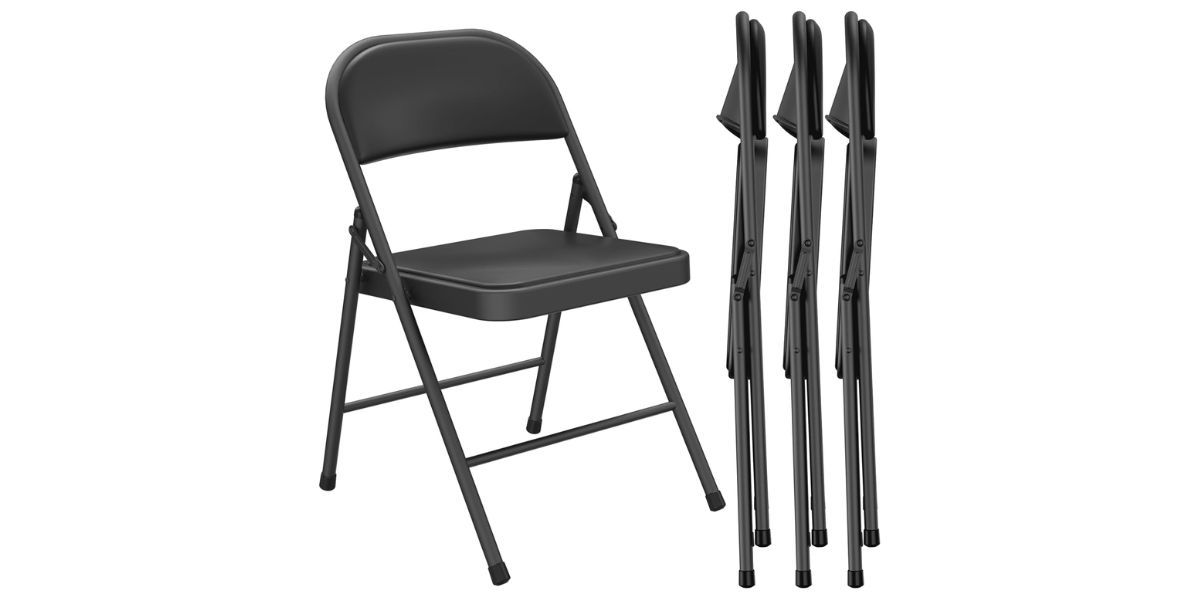 MAKE CHANGES Folding Chair 4 Pack