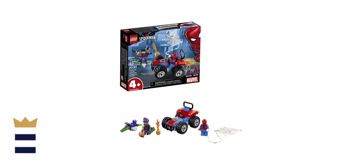 Lego Marvel: Green Goblin And Spider-Man Car Chase