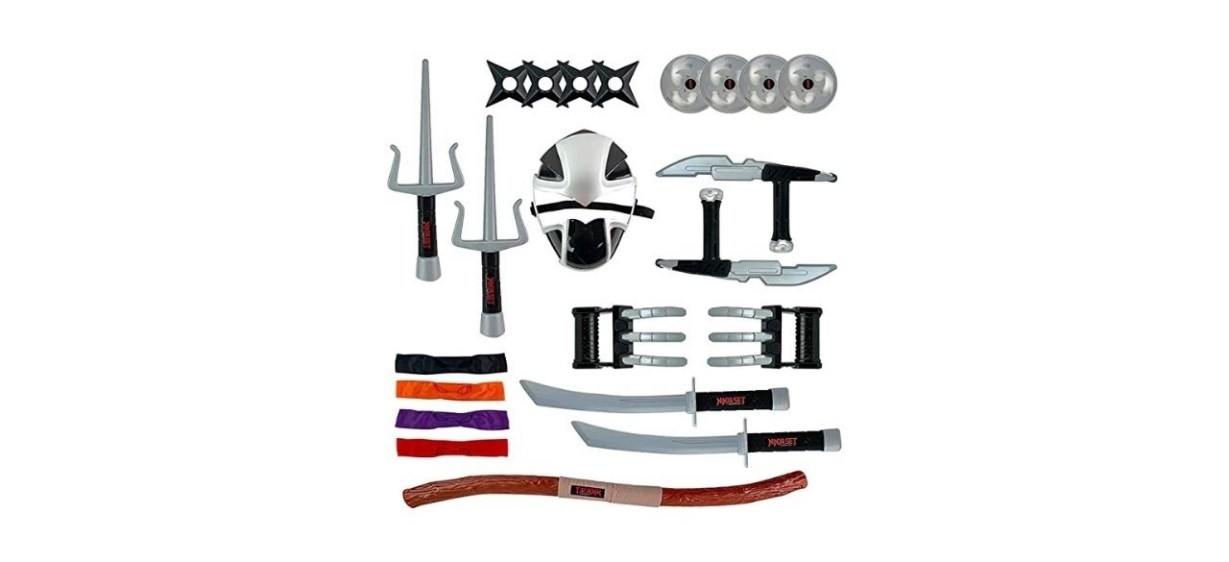 Liberty Imports Deluxe Ninja Weapons Playset