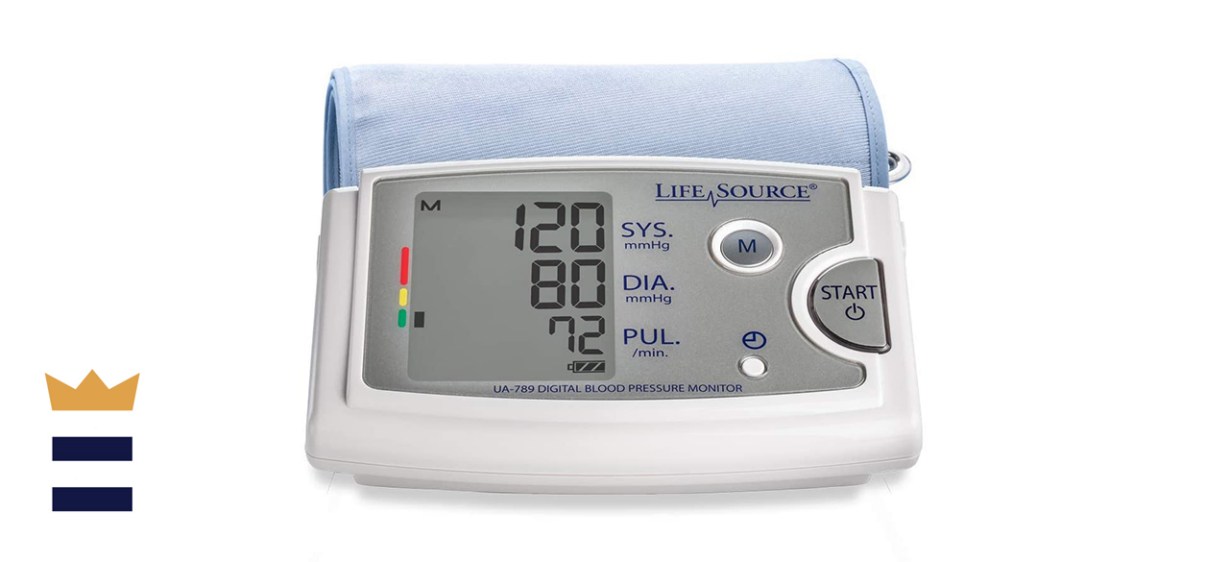 Life Source Upper Arm Blood Pressure Monitor With Extra-Large Cuff