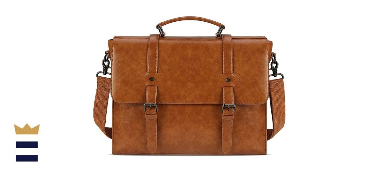 Lubardy Leather Messenger Bag Vintage