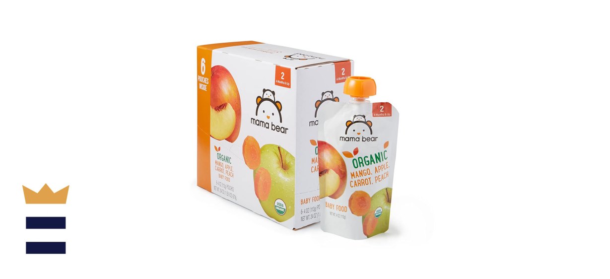 Mama Bear Organic Baby Food, Stage 2