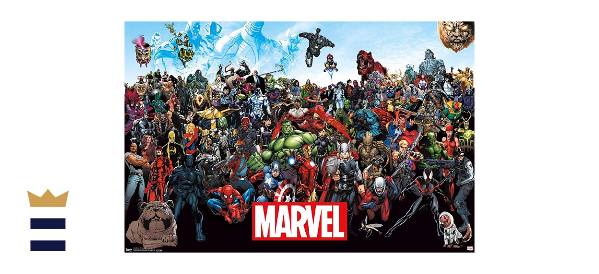 Marvel Comics “The Lineup” Poster