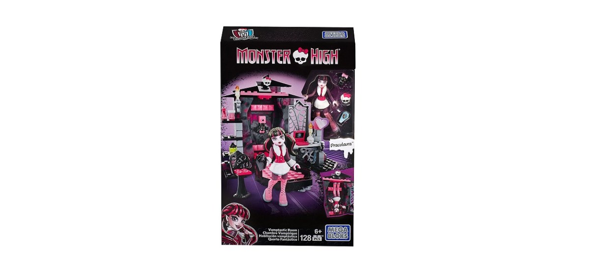 Mega Bloks Draculaura's Vamptastic Room Building Set