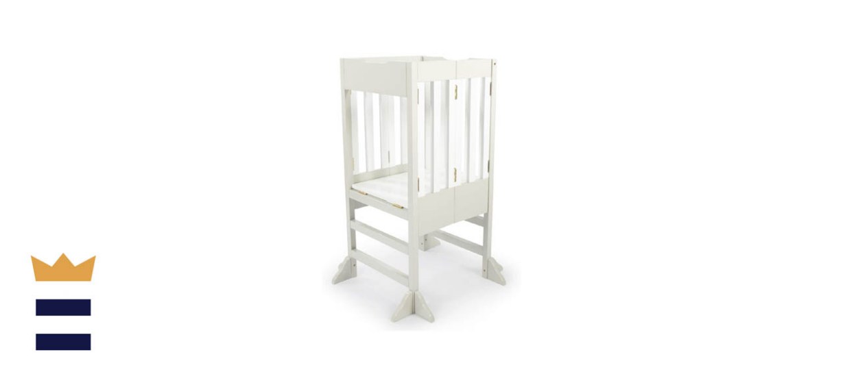 Milliard Wooden Kids’ Foldable Kitchen Step Stool