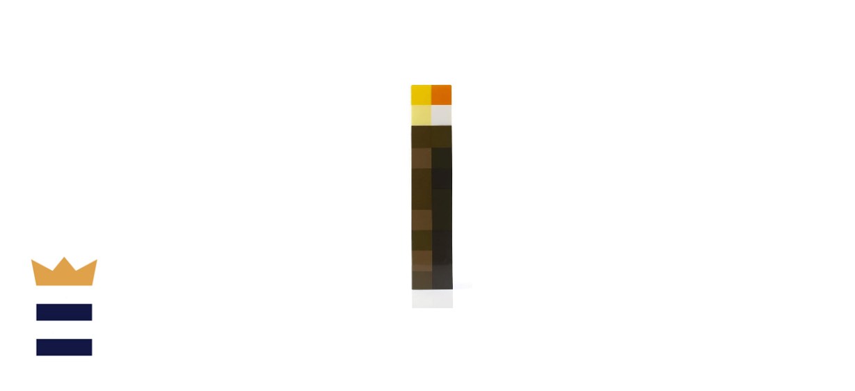 Minecraft Brownstone Torch Lamp
