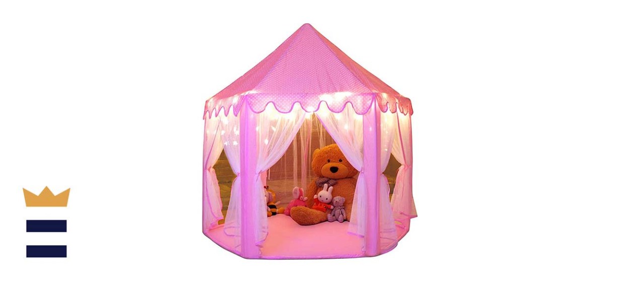 Monobeach Large Princess Tent with Star Lights