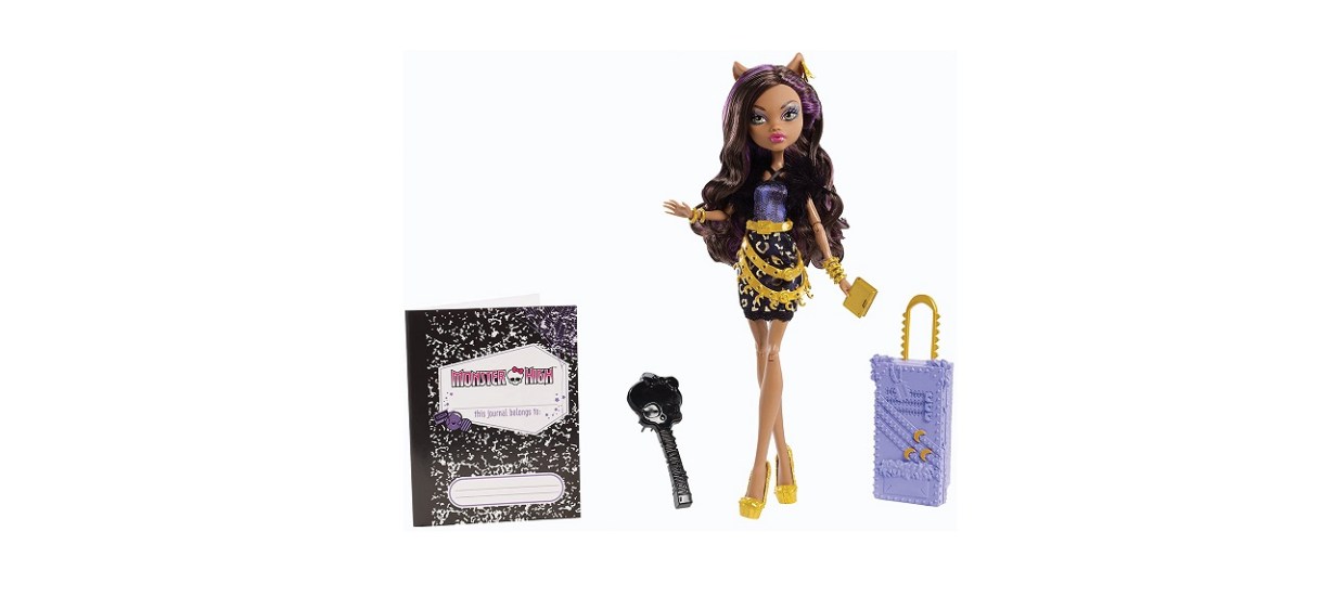 Monster High Travel Scaris Clawdeen Wolf Doll