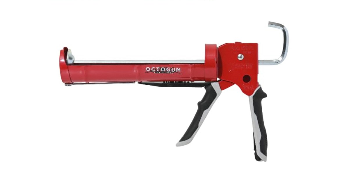 Newborn 930-GTD Drip-Free Smooth Hex Rod Cradle Caulking Gun