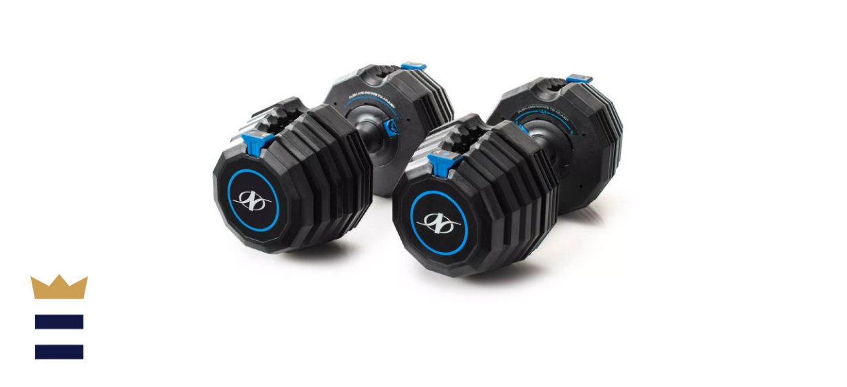 NordicTrack 55 Pounds Adjustable Dumbbell Set