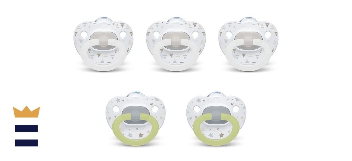 NUK Orthodontic Pacifiers, Timeless Collection
