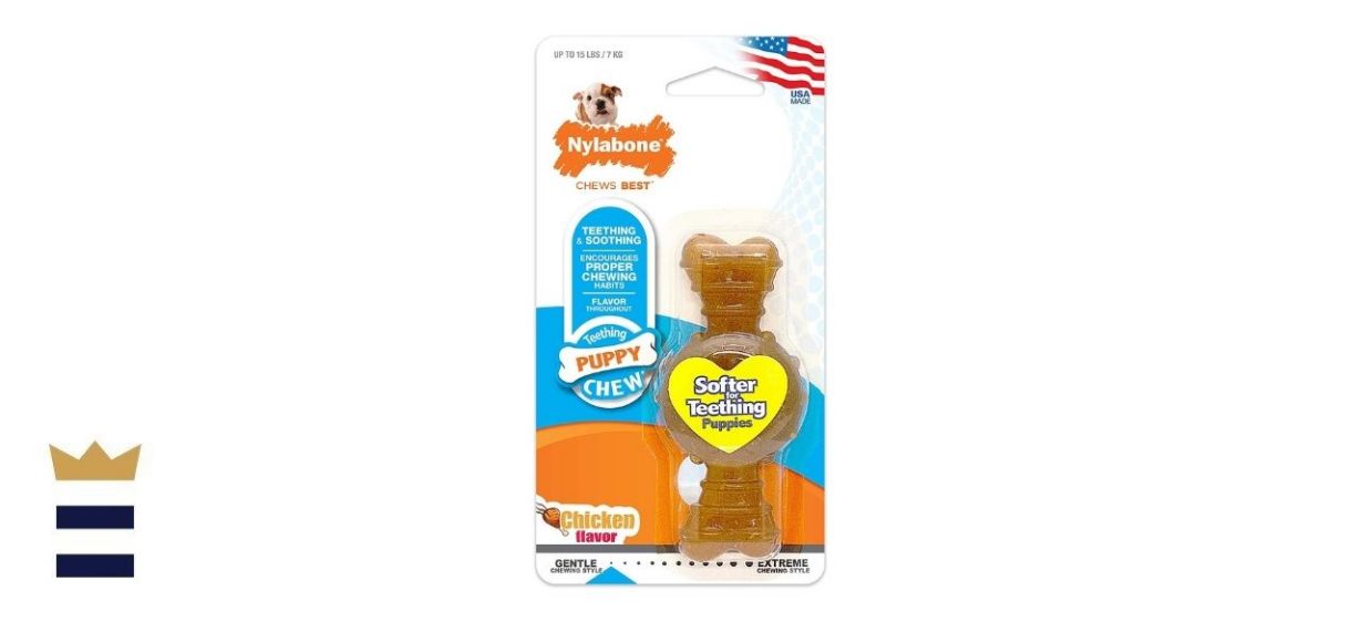 Nylabone Puppy Chew Ring Bone