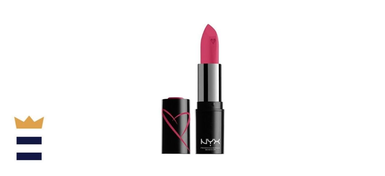 NYX Professional Makeup Shout Loud Satin Lipstick in 21st Hot Pink