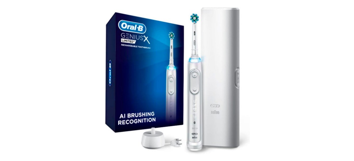 Oral-B Genius X Limited Rechargeable Electric Toothbrush with 1 Replacement Brush Head