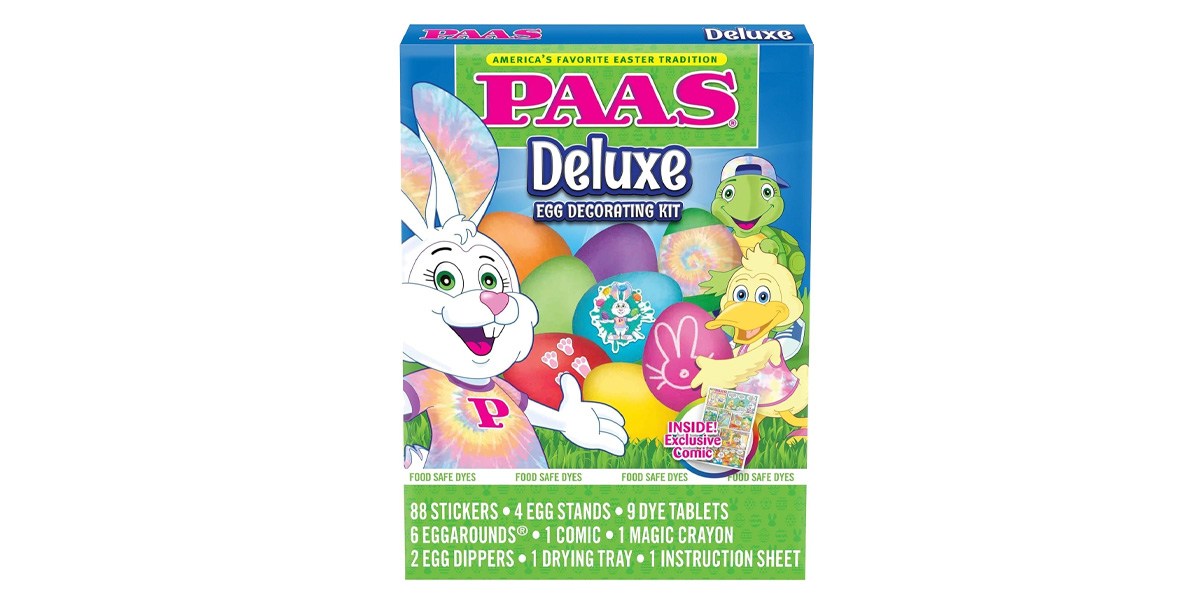 PAAS Deluxe Easter Egg Decorating Kit