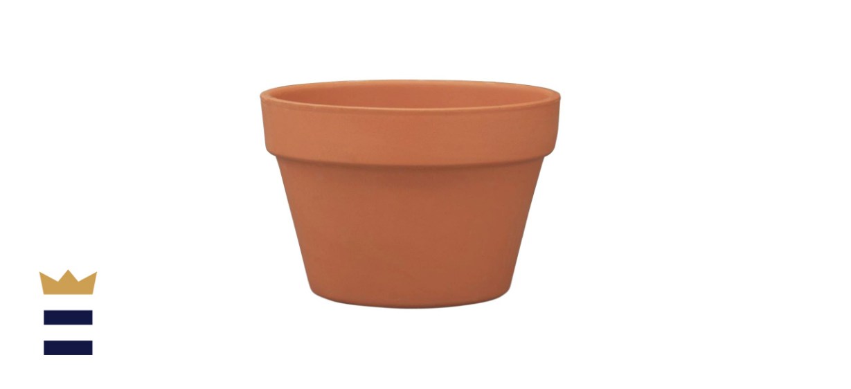 6.75 in. Terra Cotta Clay Azalea Pot