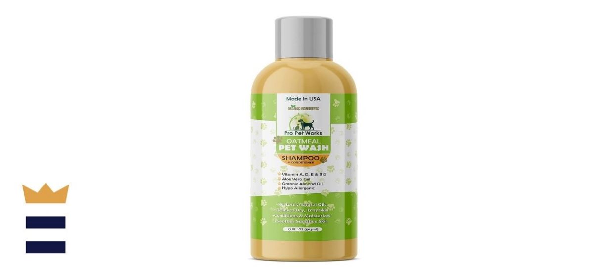 Pro Pet Works Organic 5 in 1 Oatmeal Dog Shampoo and Conditioner