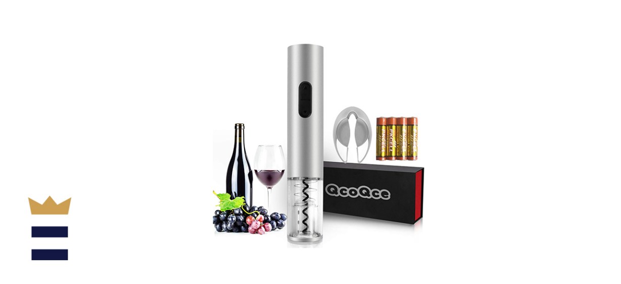 qcoqce Cordless Automatic Wine Bottle Opener