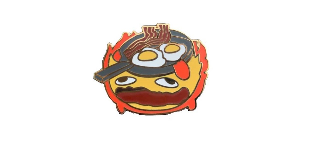 Quqco Calcifer Howl’s Moving Castle Enamel Pin