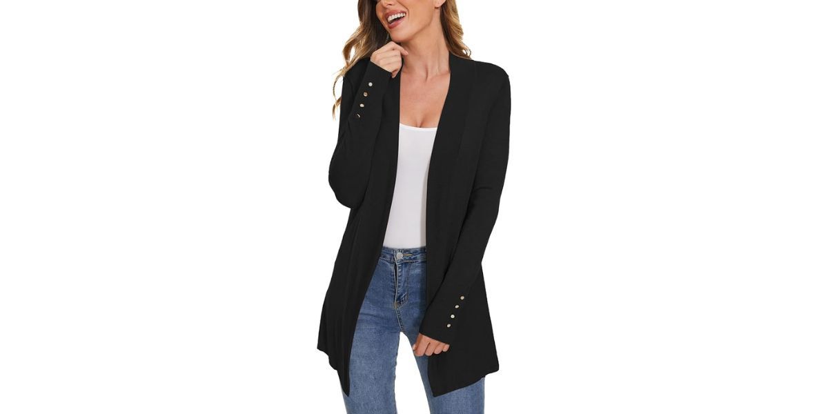 Row 8 Row Women's Open Front Long Cardigan Sweater