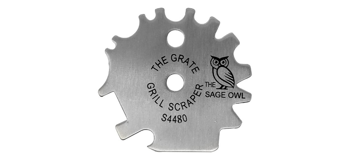 The Grate Grill Scraper - Stainless Steel BBQ Grill Tool - S4480