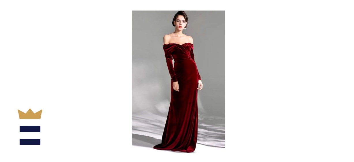 Selena Huan Bridal’s Mermaid Velvet Dress