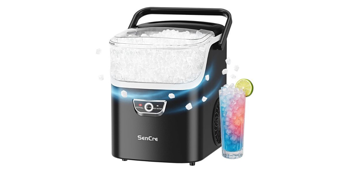 SenCre Nugget Ice Maker with Handle