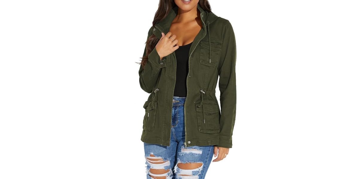 sexycherry Women's Classic Bomber Military Lightweight Jacket
