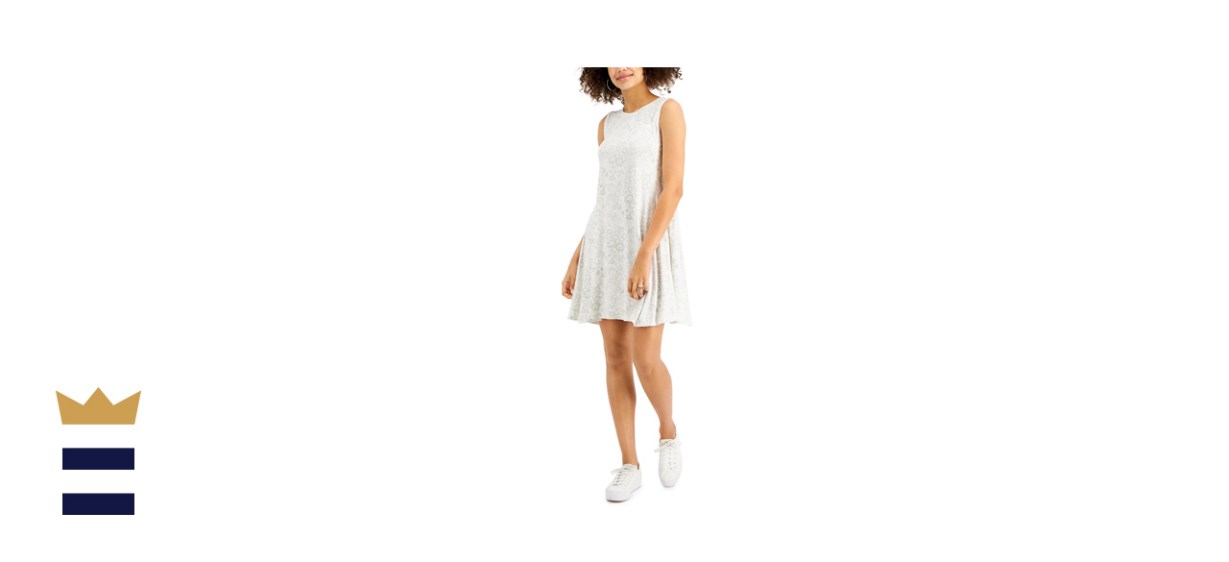 Style &amp; Co Floral-Printed Sleeveless Knit Dress