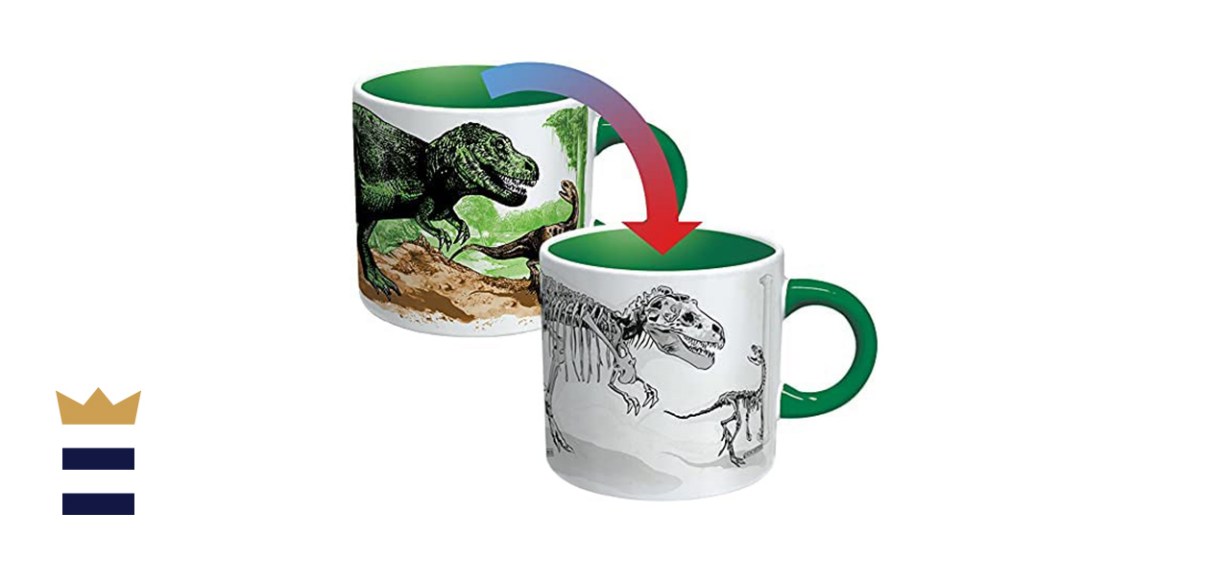 The Unemployed Philosophers Guild Disappearing Dino Mug 