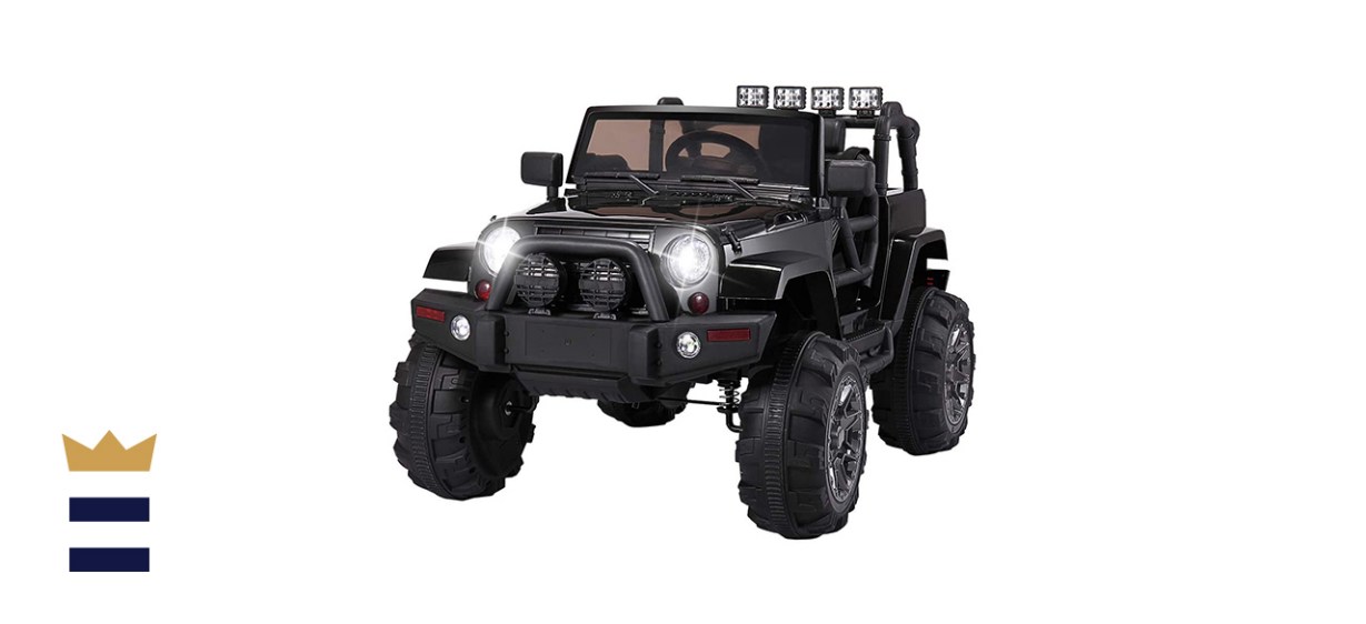 TOBBI Kids Ride On 12V Battery Powered Jeep