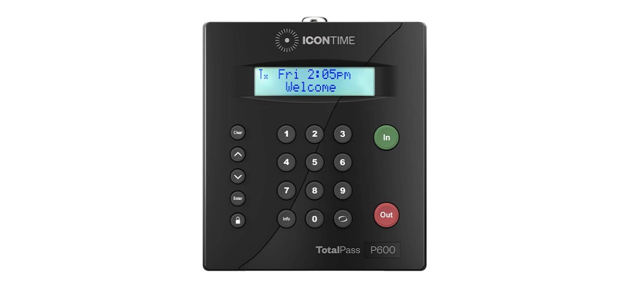 Totalpass P600 Employee Time Clock