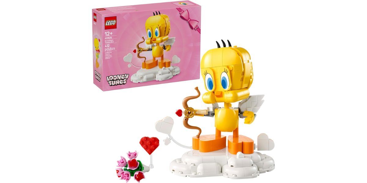  LEGO Looney Tunes Sweetheart Tweety Bird Building Toy