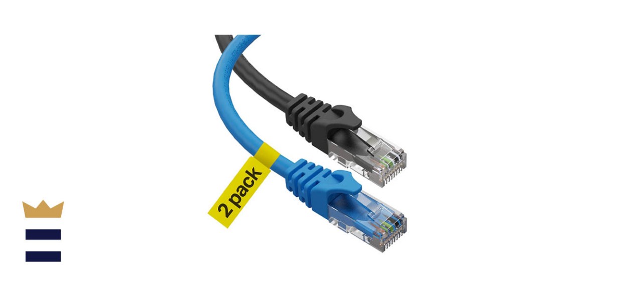 Ultra Clarity Cables Two-Pack of 10-Foot Cat6 Ethernet Cables