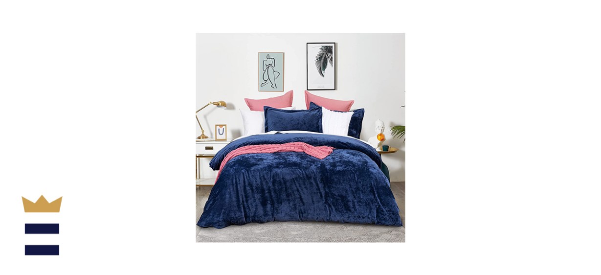 Velvet Duvet Cover by David’s Home Store