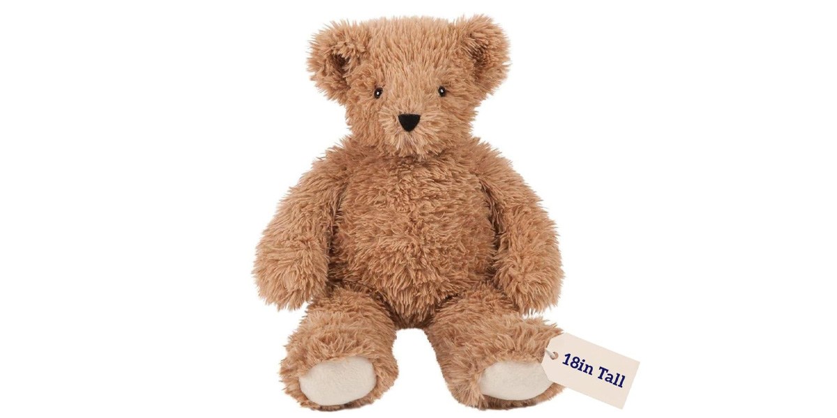 Vermont Teddy Bear Super-Soft Almond Brown Teddy Bear