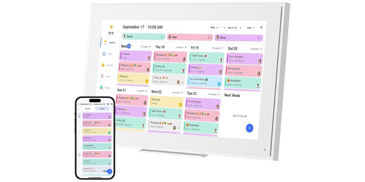 15.6-inch Wall Digital Calendar