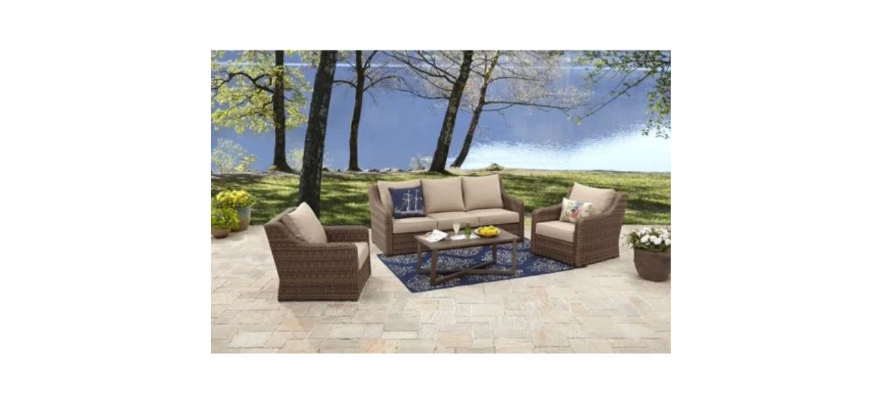 Better homes and discount garden hawthorne patio set