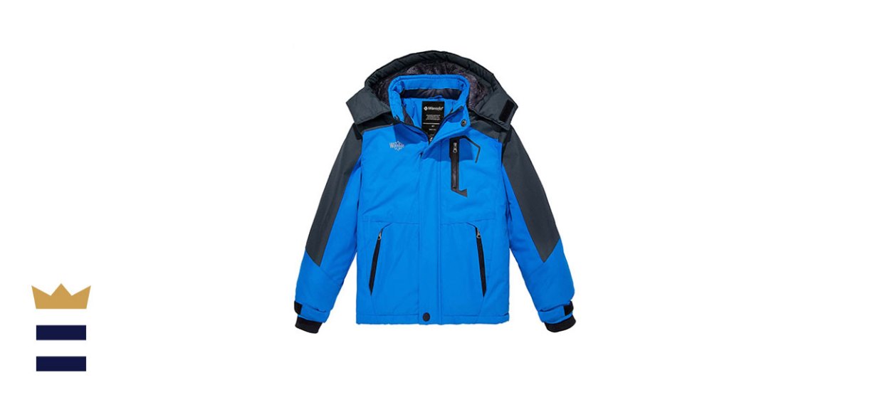 Wantdo Boys’ Waterproof Ski Jacket